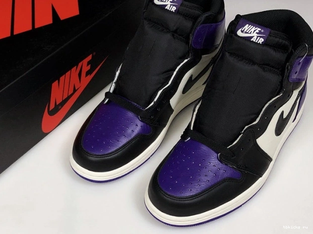 Cheap TB Court Air Jordan 555088-501 1 Purple 0825